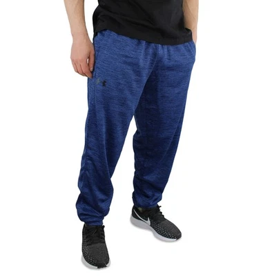 Мужские тренировочные штаны Under Armour из флиса 1357122 с закрученным узором свободного покроя сужающиеся ноги - Изображение 1 из 4