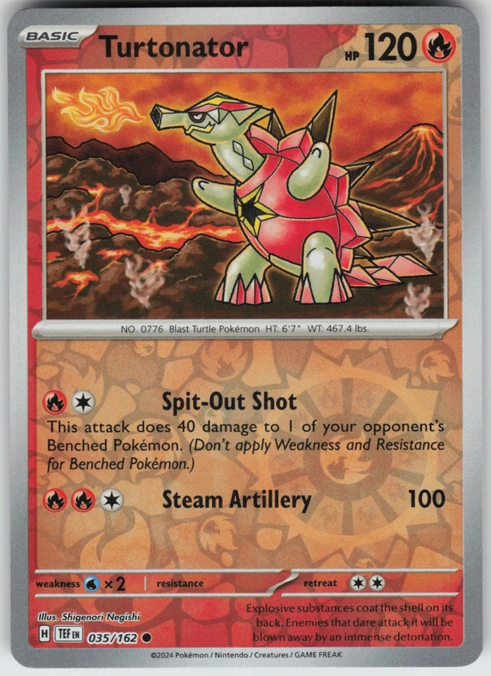 Reverse Holo Turtonator 035/162 Common SV05: Temporal Forces NM - Image 1 of 1