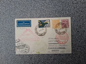 Zeppelinpost, Graf Zeppelin LZ 127,  6. Südamerikafahrt 1933, Si. 230, - Bild 1 von 2