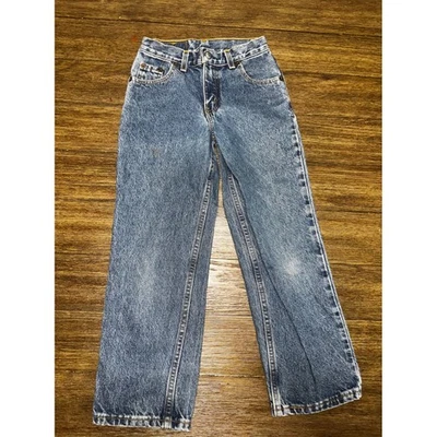 Jeans vintage Levis 550 niños talla 9 calce relajado lavado medio denim Foto 1 de 4