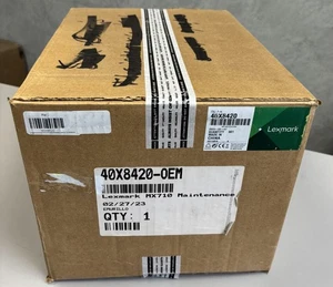 Kit de mantenimiento de fusor Lexmark 40X8420 tipo-00 120V 200000 páginas-rendimiento MS810 MS811 - Imagen 1 de 4