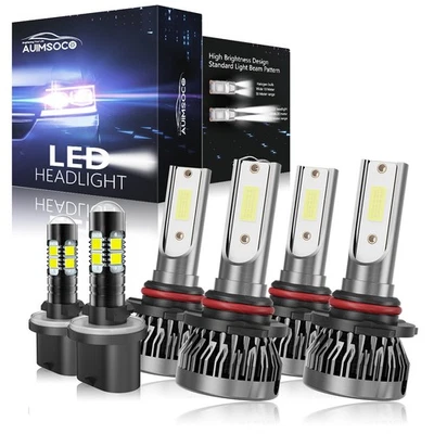 Para GMC Yukon XL 1500 2000-2006 deportivo utilitario 4 puertas 6x kit de faros LED bombillas Foto 1 de 4