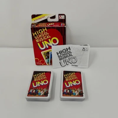 High School Musical UNO Card Game 2006 - Complete With All Cards & Instructions - Image 1 of 4