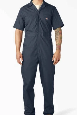 Dickies, Short Sleeve Coverall, 33999, Dark Navy, XL,  New with tags - Image 1 of 4