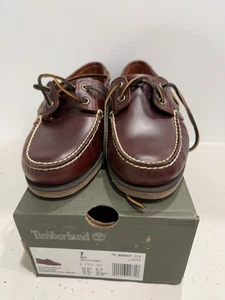 Timberland Men's Classic Boat Shoe MD Brown Full Grain Leather EU40 BNIB - Bild 1 von 7