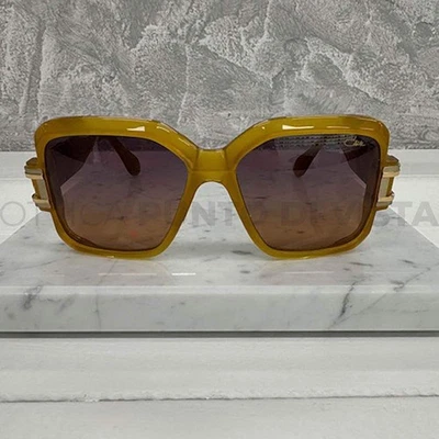 Lunettes de soleil Cazal 623/3 003 57 16 140 Amber Gold Brown gradient Lens 100% - Photo 1/4