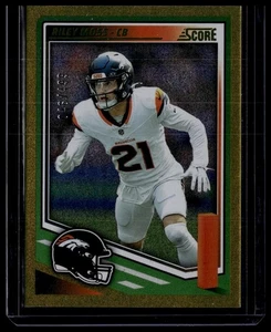 2025 Score #251 Riley Moss Dots Gold #/499 - Picture 1 of 2