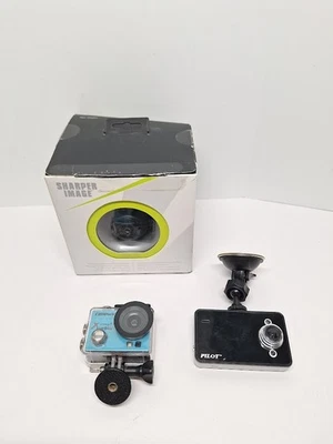 Lot of 3 Assorted Action Cam –Untested Mixed Brands - image 1 of 4