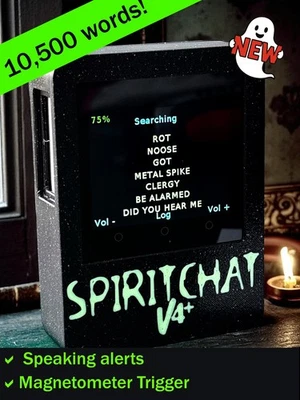 SPIRIT BOX! SpiritChat V4+ Paranormal ghost ITC device alterative to Ovilus - Image 1 of 3