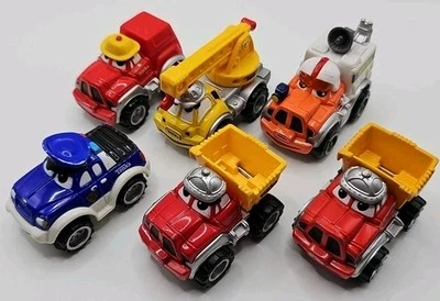 Maisto/Hasbro Tonka Lil' Chuck & Friends 2000-2002 - Lote de 6 camiones de juguete diecast Foto 1 de 4