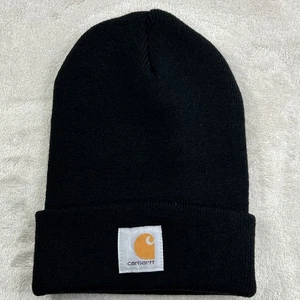 Carhartt Beanie Herren Einheitsgröße schwarz Strick - Bild 1 von 3