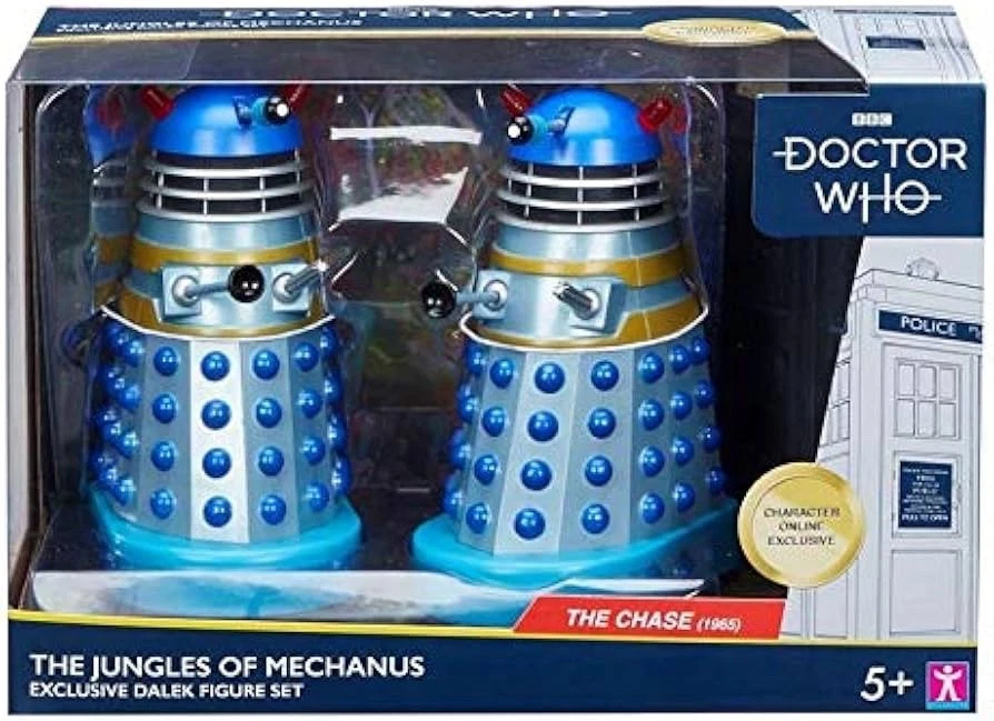 Doctor Who Jungles of Mechanus Dalek Figure Set 5.5 Inch - Image 1 of 1