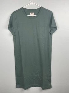 Pact Tee Dress Womens Medium Softspun Organic Cotton Pocket Casual Comfortable - Picture 1 of 12