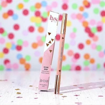 LYS BEAUTY Secure Brow Eyebrow Pencil in Medium Brown 0.003 OZ New In Box - Image 1 of 4