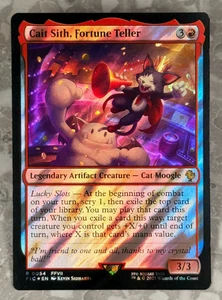 Cait Sith, Fortune Teller Surge Foil 54 R MTG Final Fantasy FIC NM X1 - Picture 1 of 3
