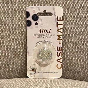 Soporte de agarre para teléfono CaseMate Mini extraíble brillo polvo de estrellas brillo nuevo en paquete - Imagen 1 de 4