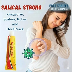 SALICAL STRONG Ringelflechte Creme, rissige Fersen, homöopathisches Mittel, 25g 4er Pack - Bild 1 von 4