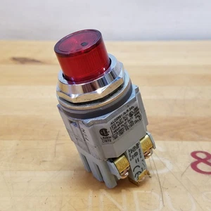 Idec ALD29911N-R-24V Illuminated Push Button, Red Extended Head, 24V - USED - Picture 1 of 4