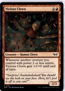 Vicious Clown Duskmourn: House of Horror Regular 163  DSK MTG - Picture 1 of 2