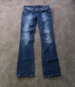 Miss Me Bootcut Jeans Damen 30 Blau Stretch Denim Hose JP5424B - Bild 1 von 13