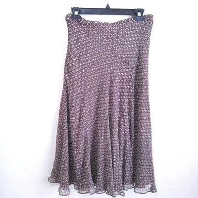 Charter Club | 100% Silk Flare Skirt Print - Image 1 of 4