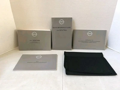Nissan Sentra 2024 conjunto manual del operador del propietario con estuche OEM envío gratuito  Foto 1 de 4