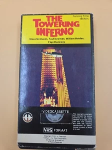 Towering Inferno VHS 1974 Steve McQueen Paul Newman Action Drama Movie - Picture 1 of 3