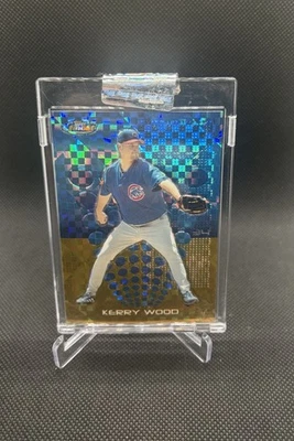 2004 Topps Finest - Kerry Wood #70- Uncirculated Gold X-fractor /139 - Cubs - Image 1 of 2