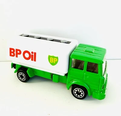 1984 Release CORGI JB12 Petrol Tanker Green & White BP Oil Truck 3” Length - Image 1 of 4