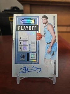 2020-21 Panini Contenders - Killian Tillie RC Auto #162 - Memphis Grizzlies /99 - Picture 1 of 2