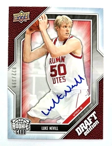 2009-10 Upper Deck Draft Edition Luke Nevill Autograph Rookie /399 #23 - Picture 1 of 2