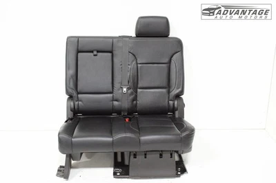 2017-2020 GMC YUKON REAR 2ND SECOND ROW LEFT SIDE SEAT LEATHER W/ HEADREST OEM - Image 1 of 4