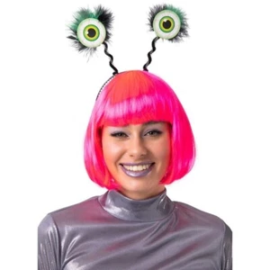 Alien Eyes Boppers Headband Fancy Dress Space Eye Costume Halloween Accessory - Picture 1 of 1