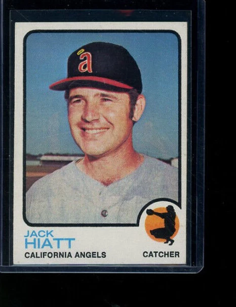 1973 Topps #402 Jack Hiatt California Angels  - Image 1 of 2