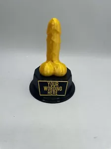 Personalised Penis Trophy, Willy Trophy, Knobhead Trophy, Dick Trophy, Penis Fun - Picture 1 of 17