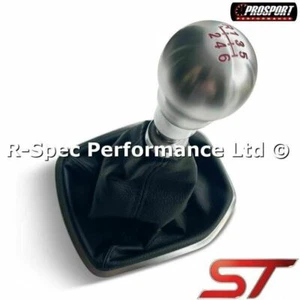 Prosport Weighted Gear Knob MK7 8 Ford Fiesta ST180 ST200 1.6 Ecoboost Turbo RED - Picture 1 of 5