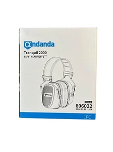 Andanda Tranquil 2000 Safety Earmuffs Black - 606022 - ANSI S3.19 - 1974 - Picture 1 of 1