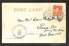 Usa 319 Stamp Albuquerque To Perea New Mexico Dpo Territory Cowboy Postcard 1907