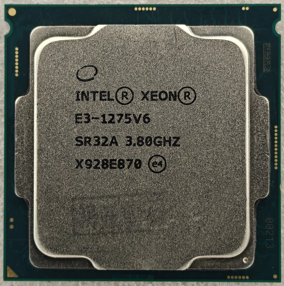 Intel Xeon E3-1275 V6 LGA1151 CPU Processor Quad-Core 3.8GHz SR32A 73W - Image 1 of 2