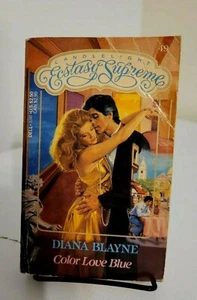 Rare COLOR LOVE BLUE Diana Blayne Palmer CES#49 1984 1st - Picture 1 of 4