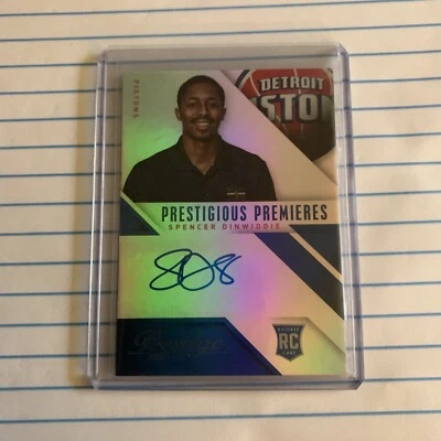 2014-15 Panini Prestige - Signatures Plus #PP-SD Spencer Dinwiddie (AU, RC) - Image 1 of 3