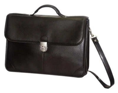 Große schwarze Aktentasche Laptoptasche von Davidt´s