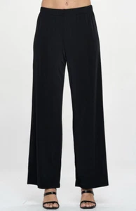 JOSTAR Poly Spandex SLINKY Stretch WIDE LEG FLARE DRESS PANTS 5042BN L XL - Imagen 1 de 7