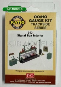 BNIB OO Gauge Ratio 553 Signal Box Interior - Plastic Kit - Picture 1 of 2