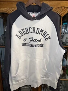 Abercrombie & Fitch Grueso Para Hombres Mediano Pesado Pullover Sudadera con Capucha Sudadera Altletica - Imagen 1 de 12