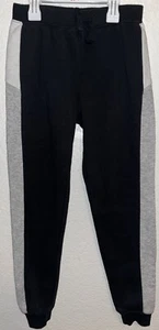 Pantalones deportivos de lana Crazy 8 para niñas talla mediana (7-8) negros/blancos/grises - Imagen 1 de 6