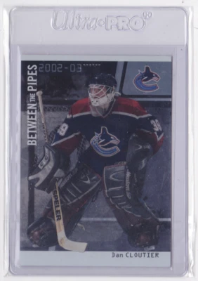 2002-03 BAP BTP SILVER BASE SP 100/100 DAN CLOUTIER #11 VANCOUVER CANUCKS - Image 1 of 2