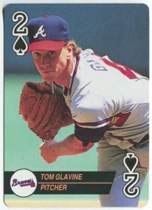 1993 U.S. Playing Cards - Tom Glavine Atlanta Braves - Picture 1 of 2
