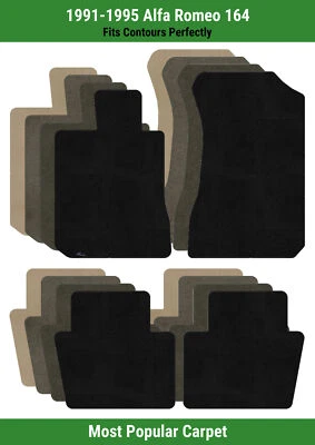 Lloyd Ultimat Front & Rear Row Carpet Mats for 1991-1995 Alfa Romeo 164  - Image 1 of 4