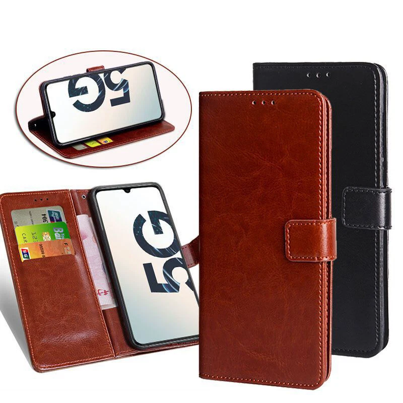Magnetic Flip Leather Wallet Case Cover For Huawei Y6S Y5 Y9 Prime 2019 P30 Lite - Image 1 of 4